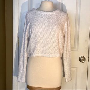 H&M white sweater